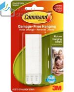 Command 17207 Narrow Hanging Strips Pengait Penggantung Cantolan