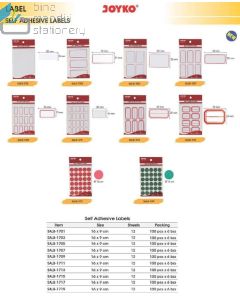 Stiker Joyko Self-Adhesive Labels SALB-1711 (14x25mm)