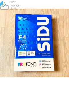 Contoh Sinar Dunia F4 75 gsm Kertas Print / Fotocopy / HVS Putih merek Sinar Dunia